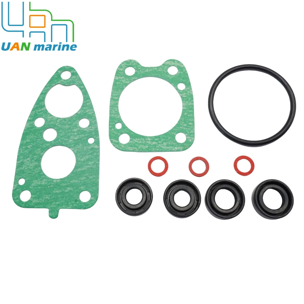 6E0-W0001-20 Lower Unit Gasket Seal Kit For 2 Stroke 4 Stroke 4HP 5HP Yamaha Outboard 6E0-W0001-C1 18-0028