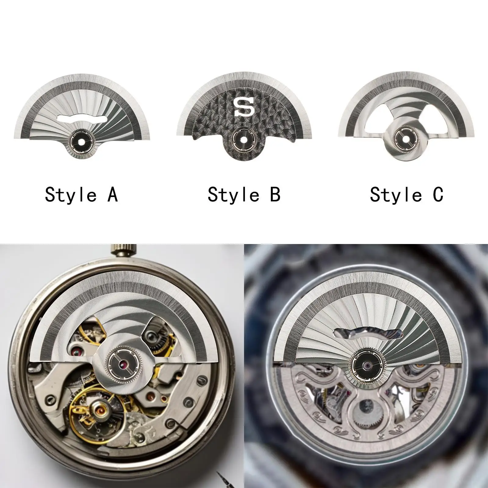 Accesorio de Rotor de martillo automático, Rotor de peso oscilante para NH38 NH34 6R36