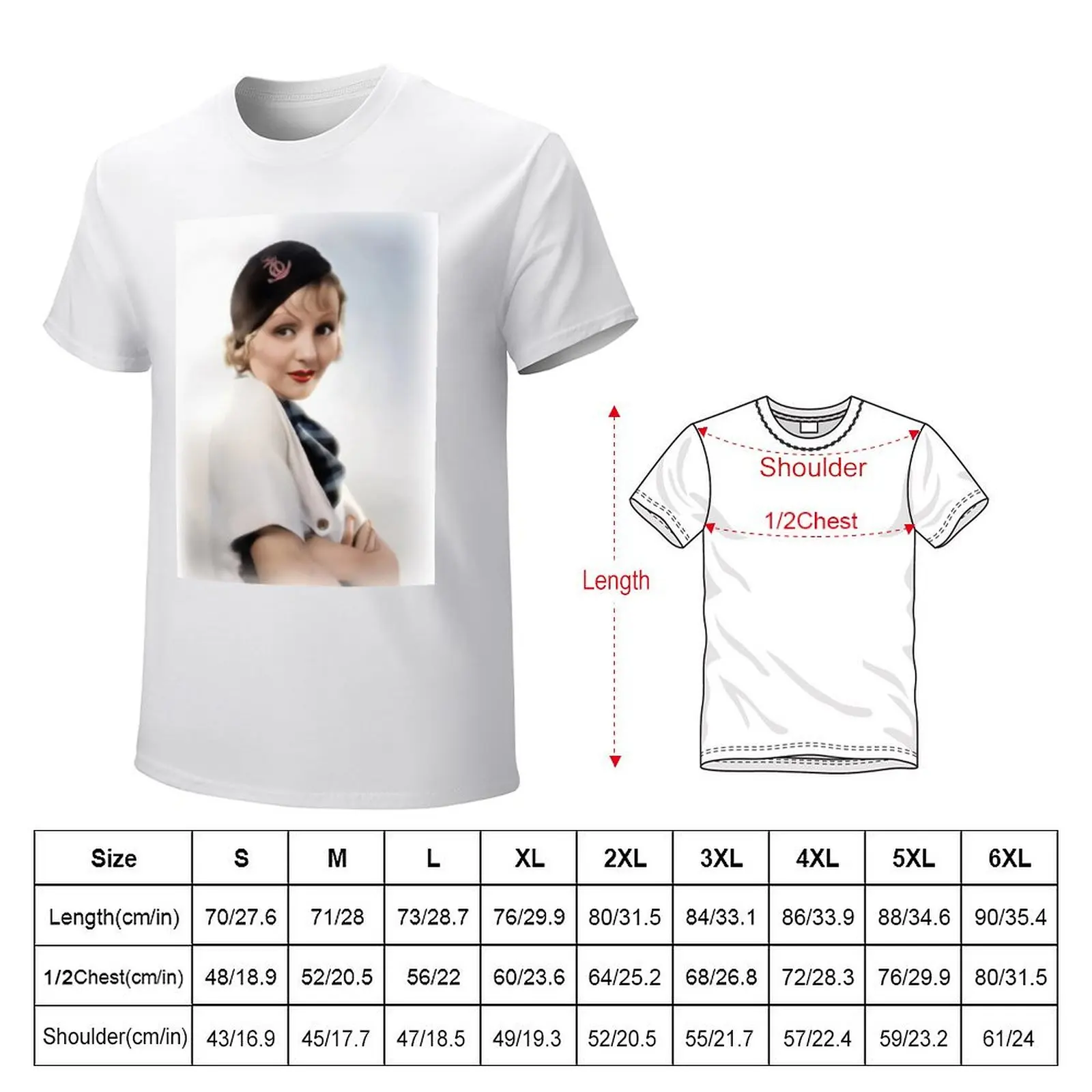 Nancy Carroll, Actress T-Shirt blacks Short sleeve tee hippie clothes Short sleeve tee men