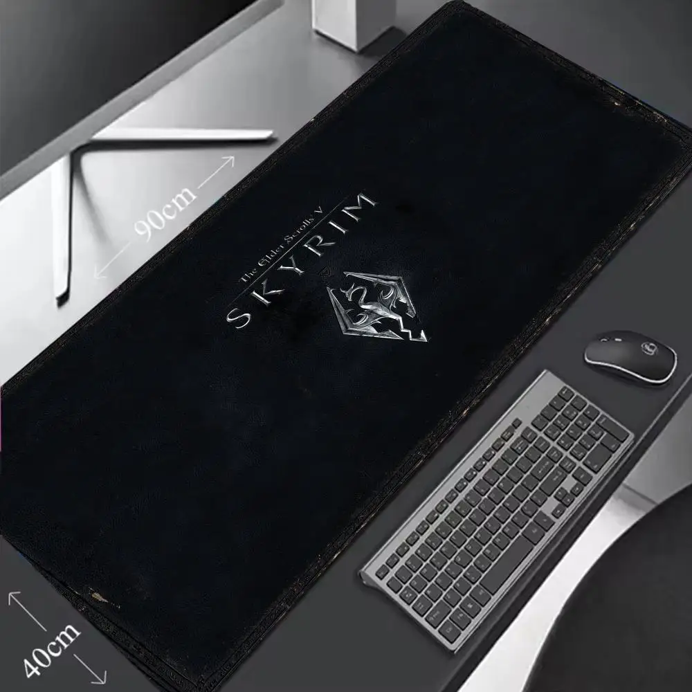 Коврик для мыши The E_Elder S_Scrolls V S_Skyrims, большой игровой коврик для клавиатуры, настольного компьютера, коврик для ноутбука, XXL, 900x400 мм, игровой коврик для мыши Коврик для мыши The E_Elder S_Scrolls V S_Skyrims, большой игровой коврик для клавиатуры, настольного компьютера, коврик для ноутбука, XXL, 900x400 мм, игровой коврик для мыши