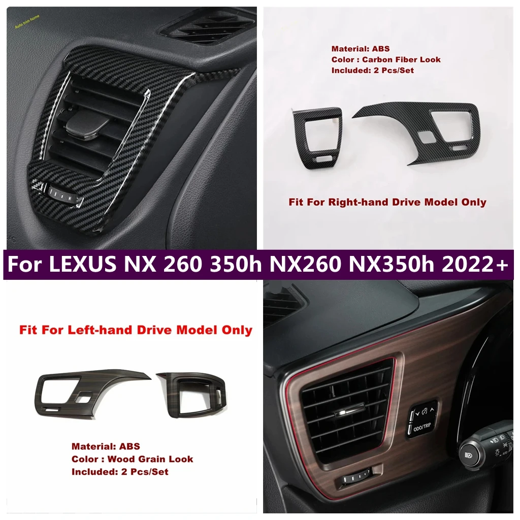 

Inner Side Air Conditioning Vent AC Outlet Frame Cover Trim For LEXUS NX 260 350h NX260 NX350h 2022 - 2025 Car Accessories