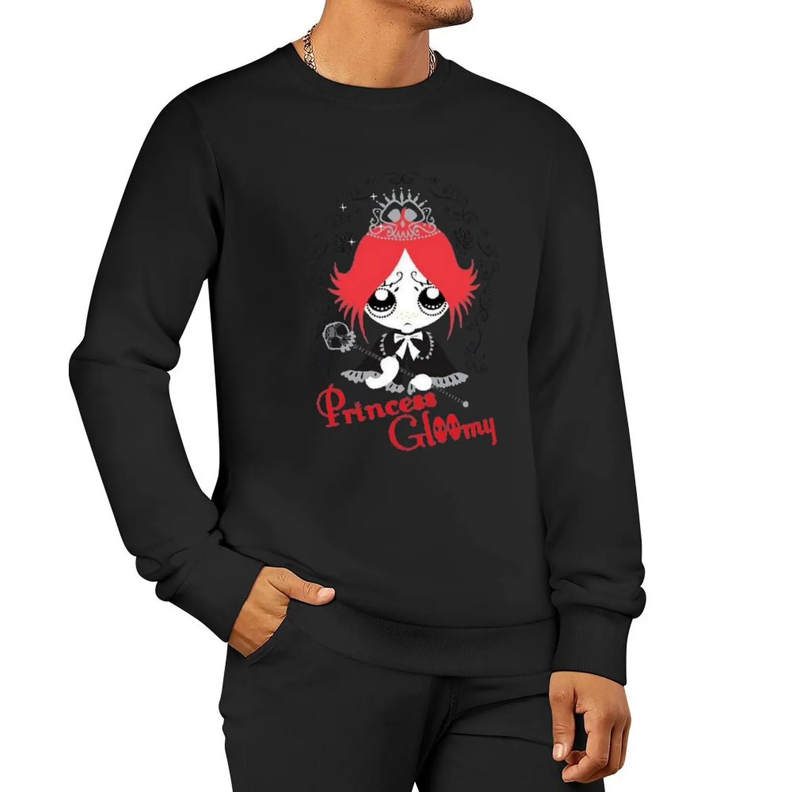 Ruby Gloom - Princess Gloomy Pullover Hoodie autumn clothes sweatshirt for men