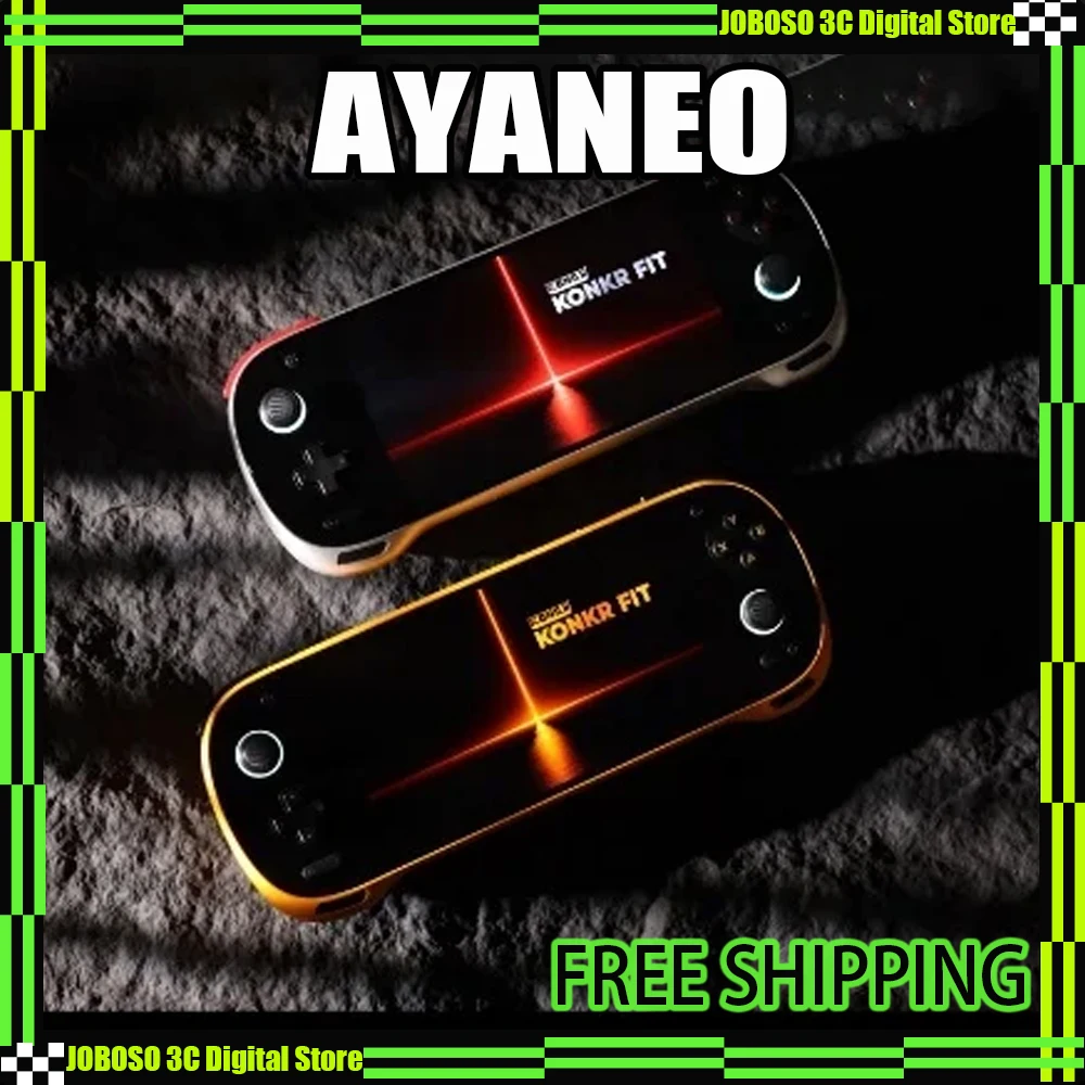 

Портативная консоль AYANEO KONKR FIT AI 9 Attack Krypton с процессором AMD RyzenTM HX 470, 32 ГБ ОЗУ + 1 ТБ ПЗУ, линейными триггерами Hall, OLED-экраном и системой Win11
