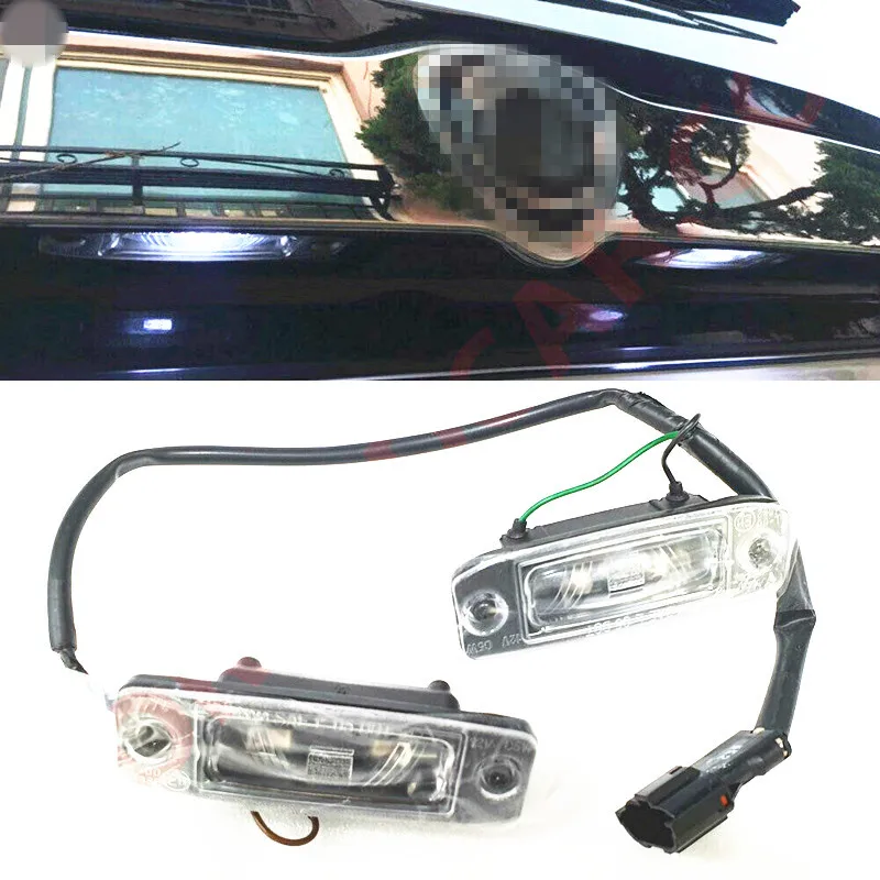 Genuine Rear License Plate Light Lamp Assy For KIA Borrego Mohave 2008-12 for Hyundai Veracruz 2007-2012 925013J000 92501-3J000