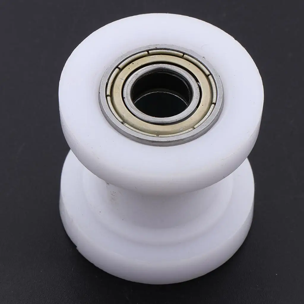 

10mm Plastic Chain Roller Tensioner Guide Wheel Idler Replacement Part for Dirt Bike ATV Scooter Chain Support