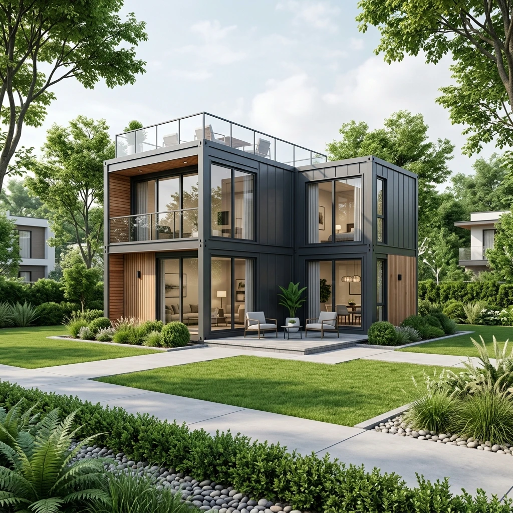 Expandable Container Guest House expandable design compact comfortable 1–2 beds steel frame insulation for backyard rental