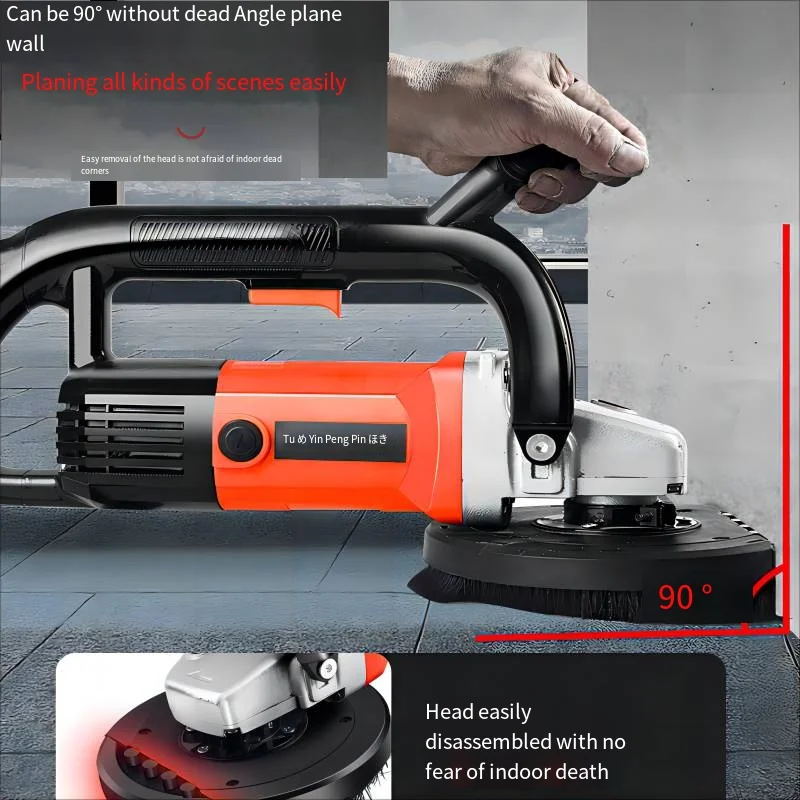 High-Power Multi-Functional Floor Cement Grinder Wall Concrete Grinder Grinder Cleaning Machine Car Polishing Machine 381