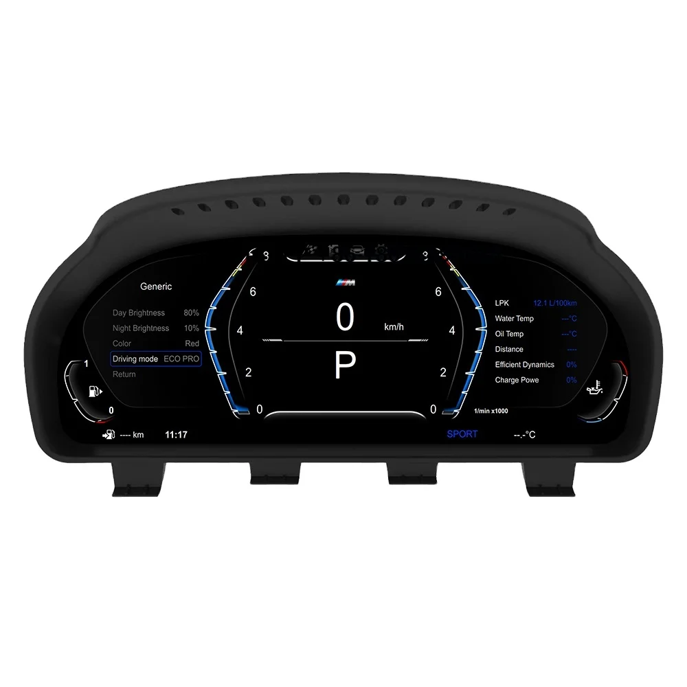 

LCD Linux System 12.3 Inch 1920*720 LCD Dashboard Screen for BW X5 F15 X6 F16 2012-2017 Digital Instrument Cluster