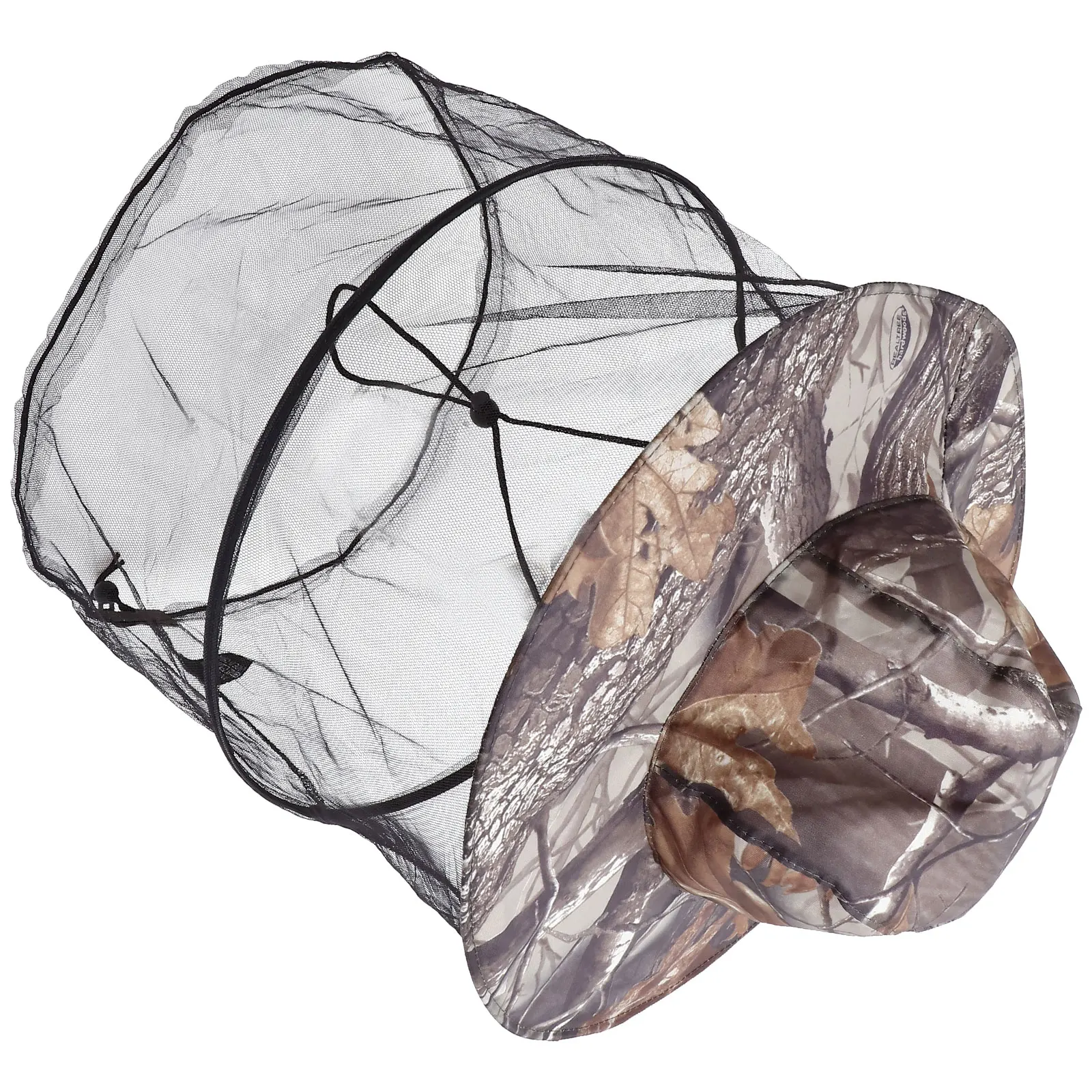 

Outdoor Anti-Mosquito Hat Sunscreen with Net Foldable Face Protection Fishing Headgear Camping Mountaineering Leaves