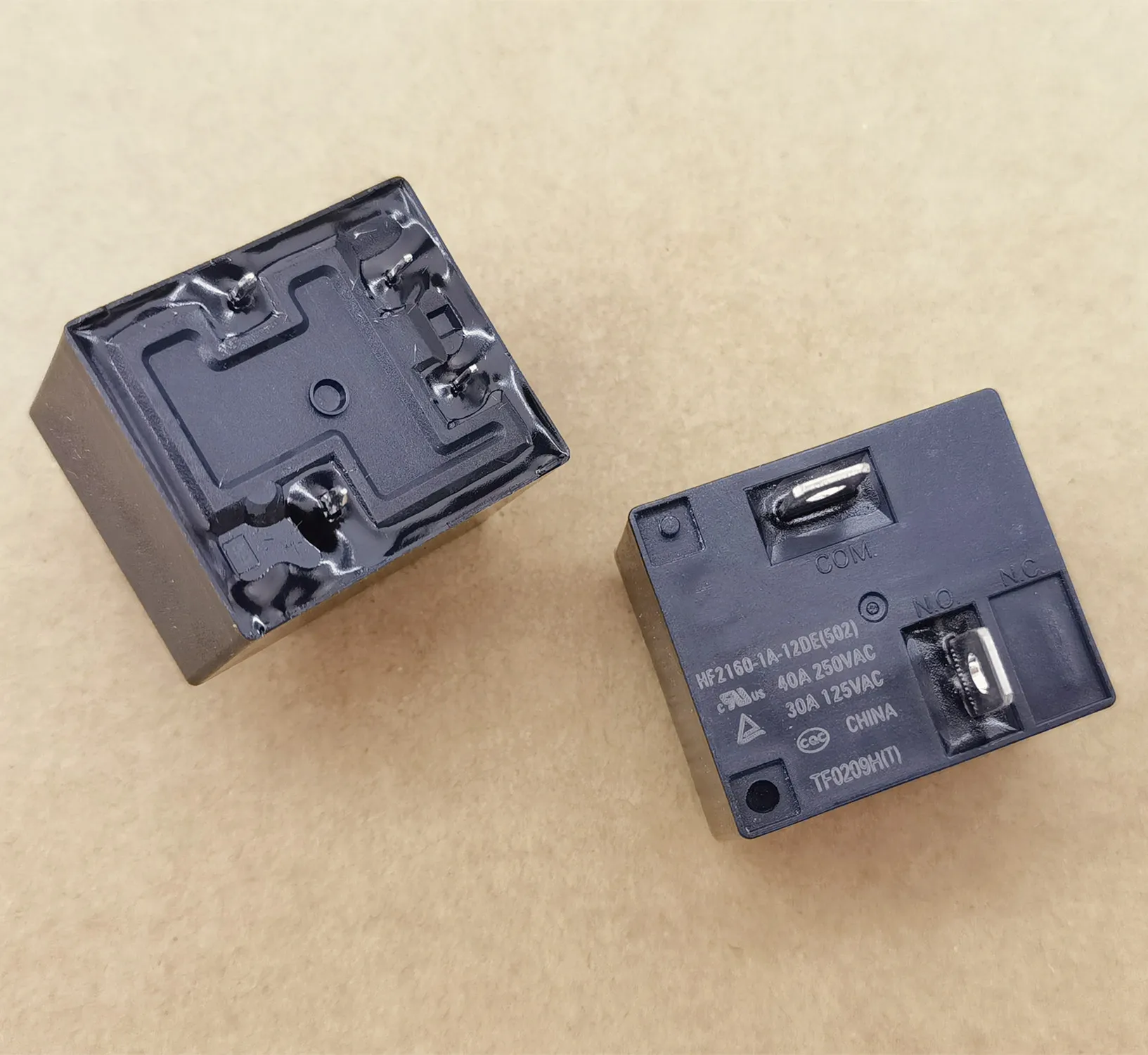 Original New 100% Electric Water Heater Air Conditioning Relay HF2160-1A-12DE 30A 40A 12V Instead Of 855AWP-1A-C2