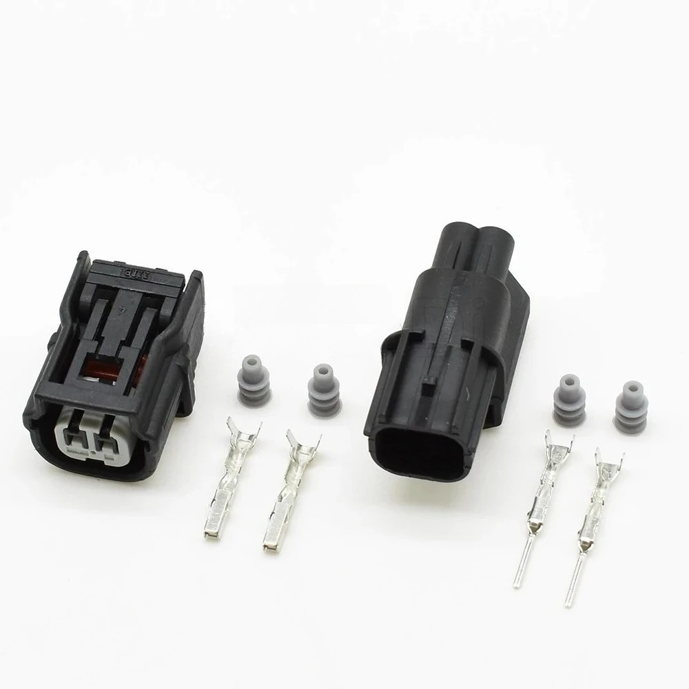 2 Pins HV 040 Auto Connector ABS Sensor Plug Press Switch Ignition Coil Male Female For Hondas 6189-7036 6189-6905