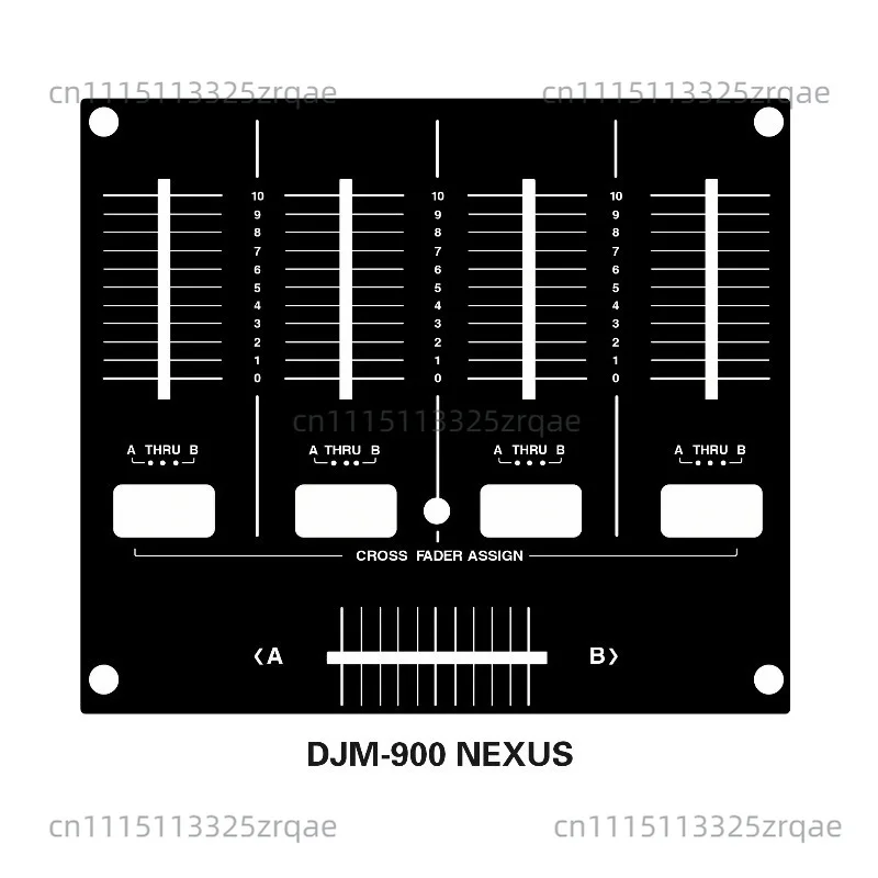 Metal Fader Panel  replacement  DAH2830 DAH2971 For DJM-900NEXUS DJM900 900SRT s