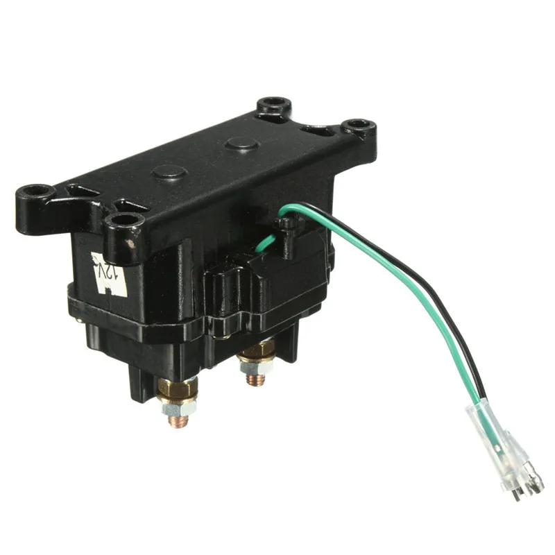 12V 250A Automotive Electromagnetic Relay Contactor Switch Solenoid Relay Contactor Winch Rocker Switch Thumb For ATV/UTV