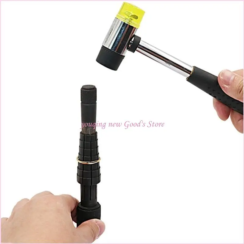 

57QA Rings Amplifier Hammer Rings Stretcher Finger Wedding Bands Size Stretch Tool