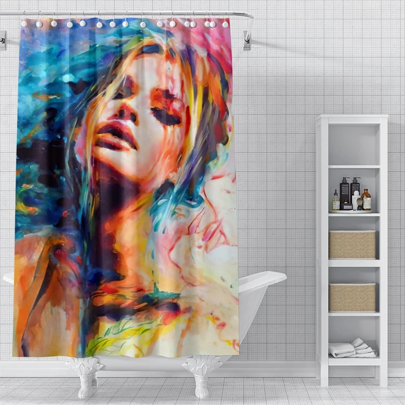 home shower curtains for bathroom waterproof fabric Modern Nordic style bathroom Curtains modern shower curtain 180x200 240x200