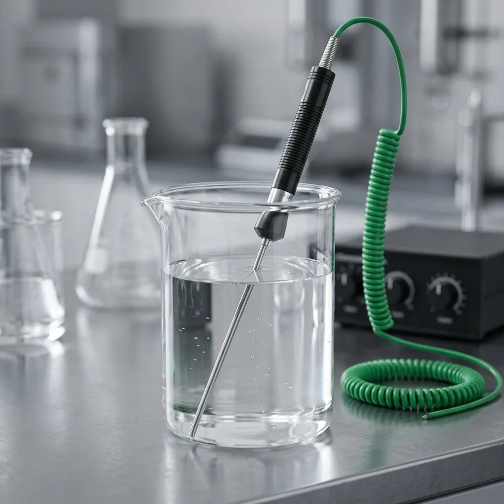 K Type Thermocouple Probe for Precise Temperature Monitoring in Food Processing Oil Heating and Industrial Applications