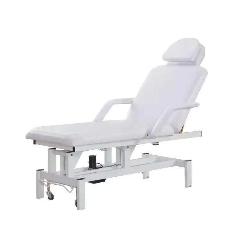 

Electric beauty bed automatic lifting multi-function massage bed with wheels