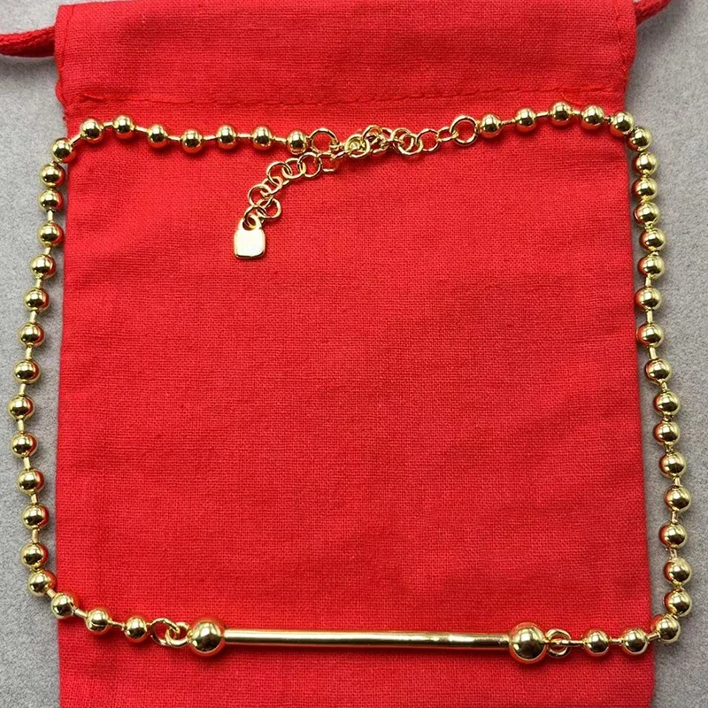 Women's Minimalist & Statement Gold/Silver Tone Necklace Bracelet Set