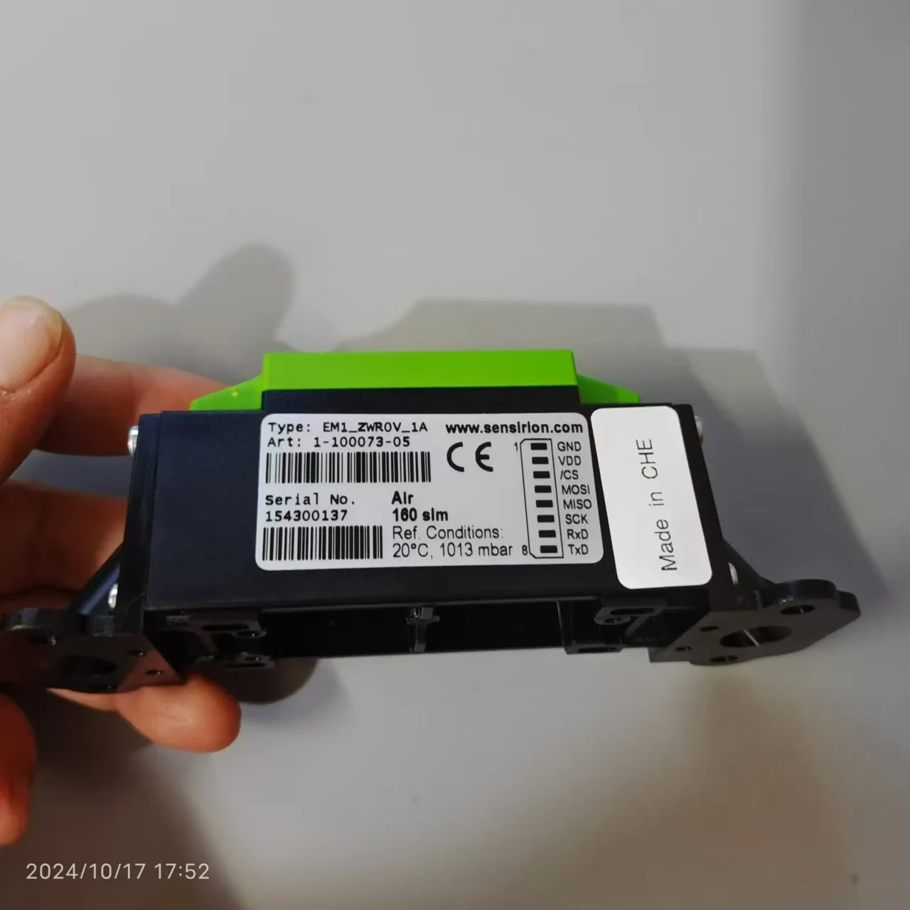 

PN:1505-3208-000 Электромеханический датчик расхода BCG 0–160 л/мин для GE Engstrom Carestation