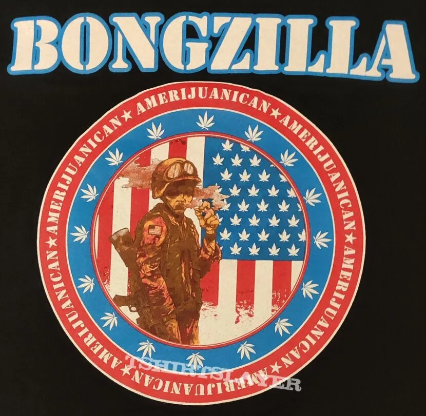 Bongzilla Amerijuanican T Shirt  Cotton Black Men S to 2345XL PM801 long or short sleeves