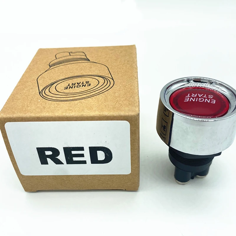 

НОВАЯ АКЦИЯ: Кнопка запуска двигателя 22 мм для модификации автомобиля, переключатель зажигания 12В/24В