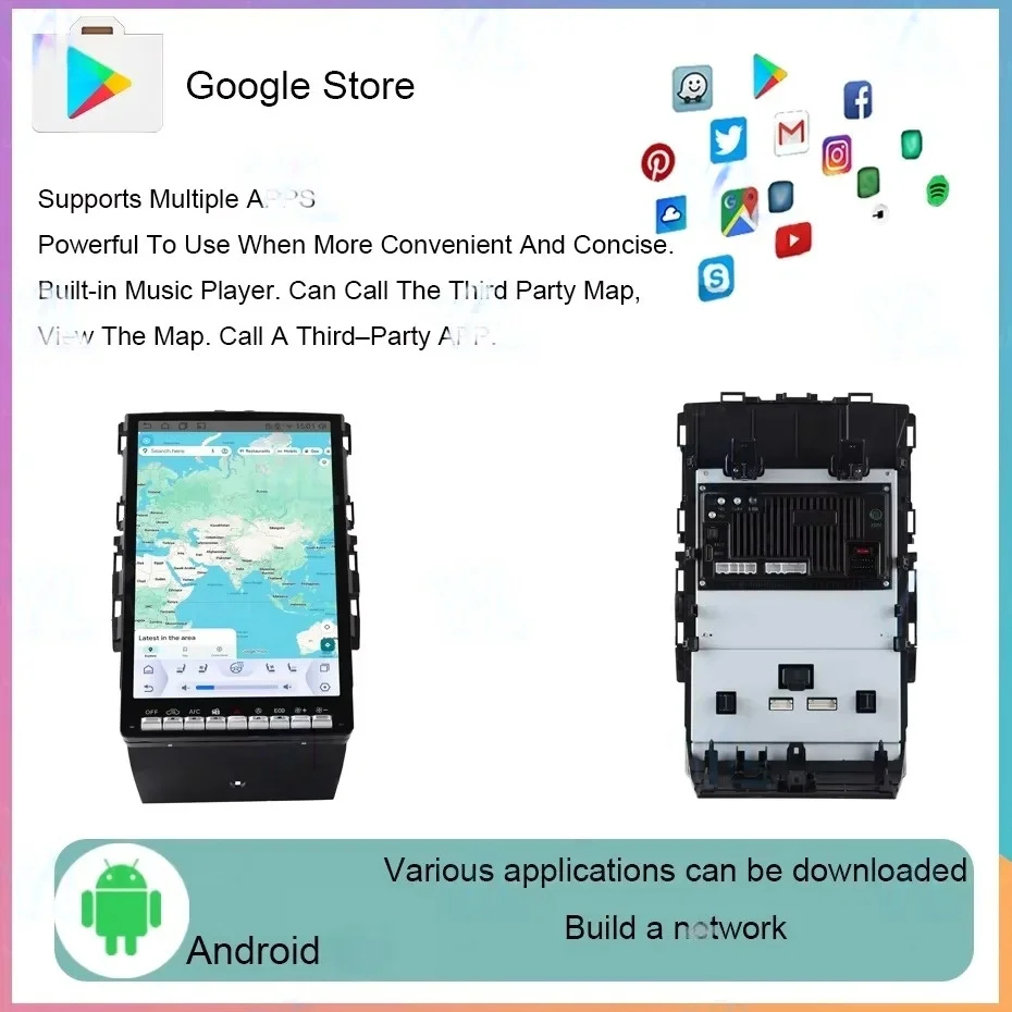 Pantalla de Radio Android 15 de 14.5 Pulgadas con Carplay para Renault Koleos Megane 4 2016-2019, Radio para Auto, Reproductor Multimedia de Video, GPS, Unidad Principal