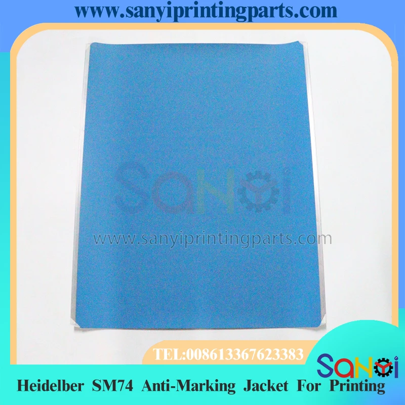

5 Piece Heidelber SM74 Anti-Marking Jacket For Printing Machine Parts SM74 Rubber Blankets 772x627x1.95MM