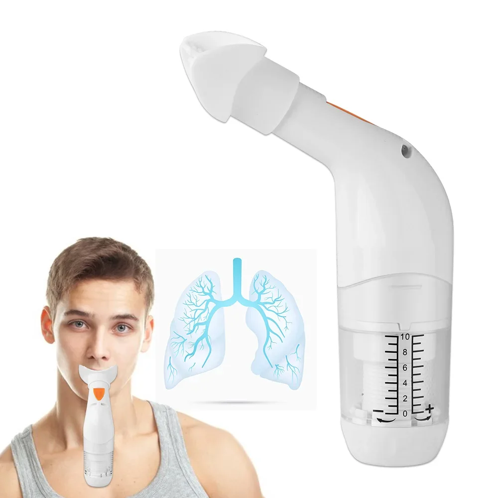 

Breathing Exercise for Lung Mucus Removal Mucus Clearance Lung Expansion Tool Valve Respiratory Vibration Sputum Expelling Train