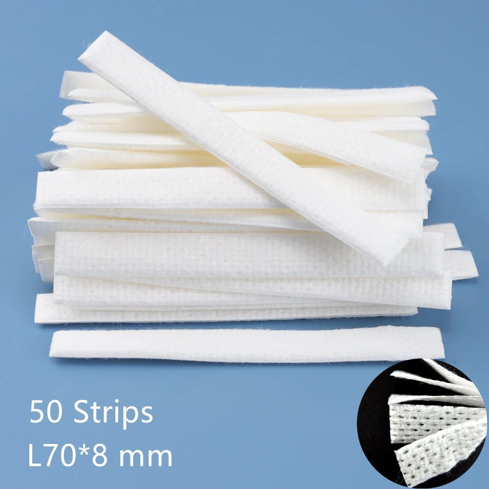 10 Types 50Strips/Pack General Original Organic/Mesh Cotton For GTX/RPM2/GT Series/Z Serise RBK ReBuild Hand DIY Tool Kit