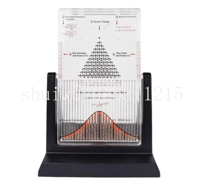 New Galton board normal distribution model scientific desktop ornament, decompression mathematics probability enthusiast gift
