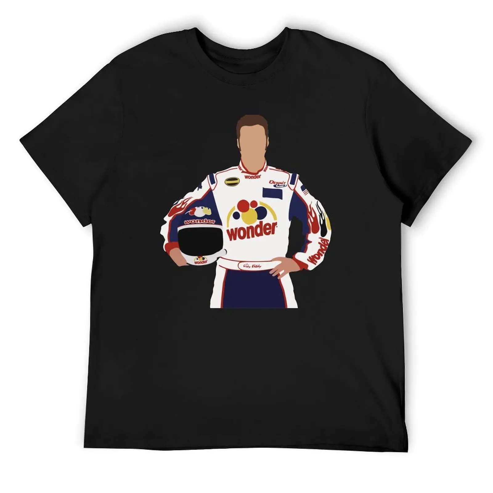 

Ricky Bobby Talladega Nights Movie T-Shirt anime figures tops cheap stuff Funny t-shirt t shirt men