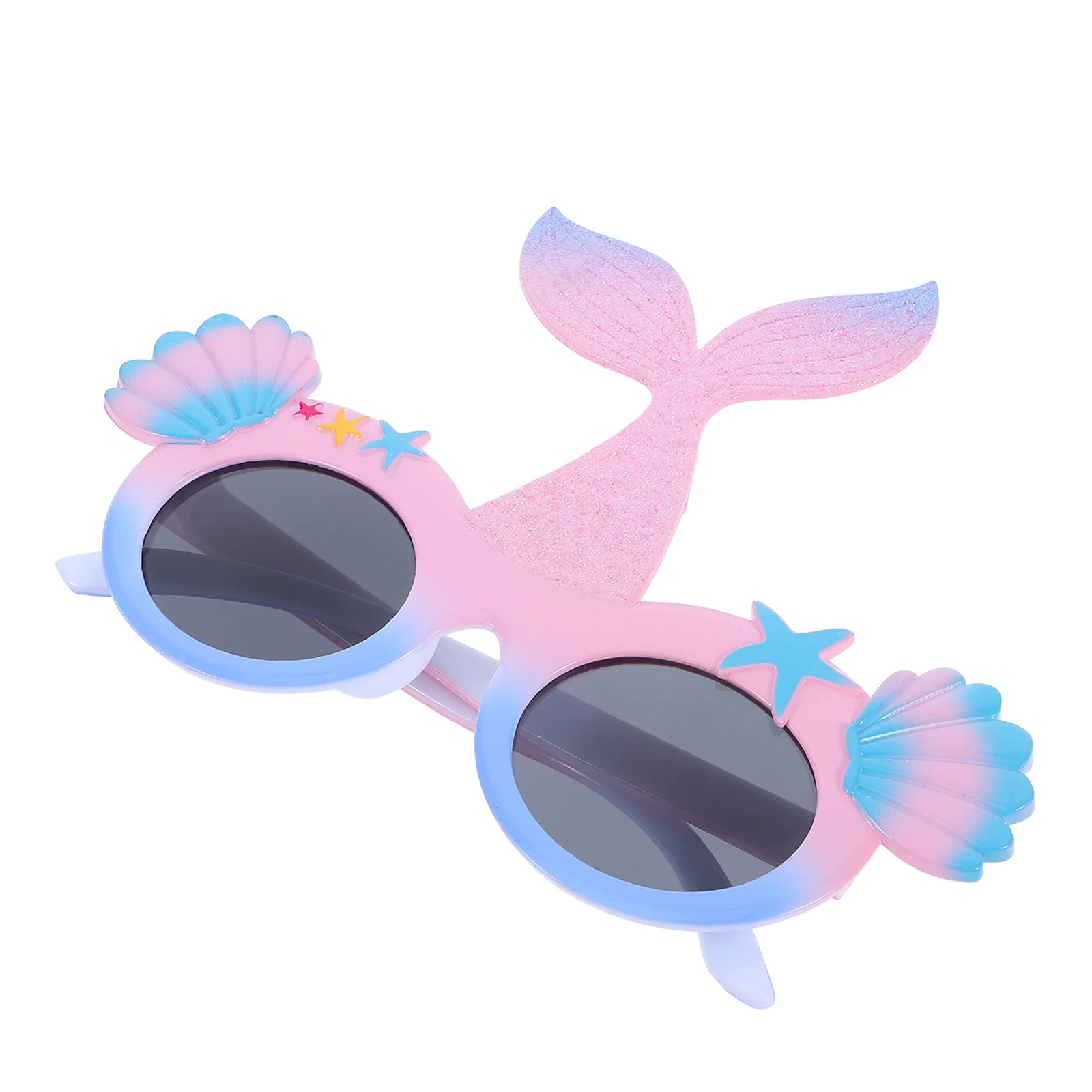 

Mermaids Glasses Photo Booth Props Eyeglasses Hawaiian Funny Sunglasses Party Supplies Beach Decorations Tropical