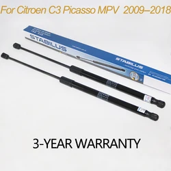 Car-styling rear Trunk Shock Lift Tailgate Gas Spring Strut for Citroen C3 Picasso  (2009--2018) 8731.S8