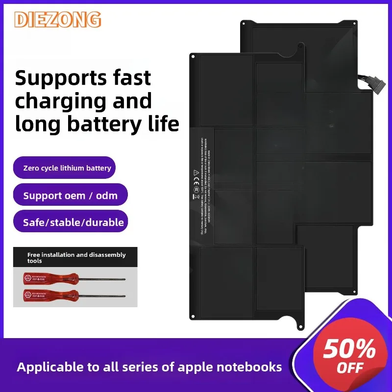 Fast Shipping is applicable to the laptop batteries Fof Apple MacBook A1382/A1406/A1527/A1322/A1405