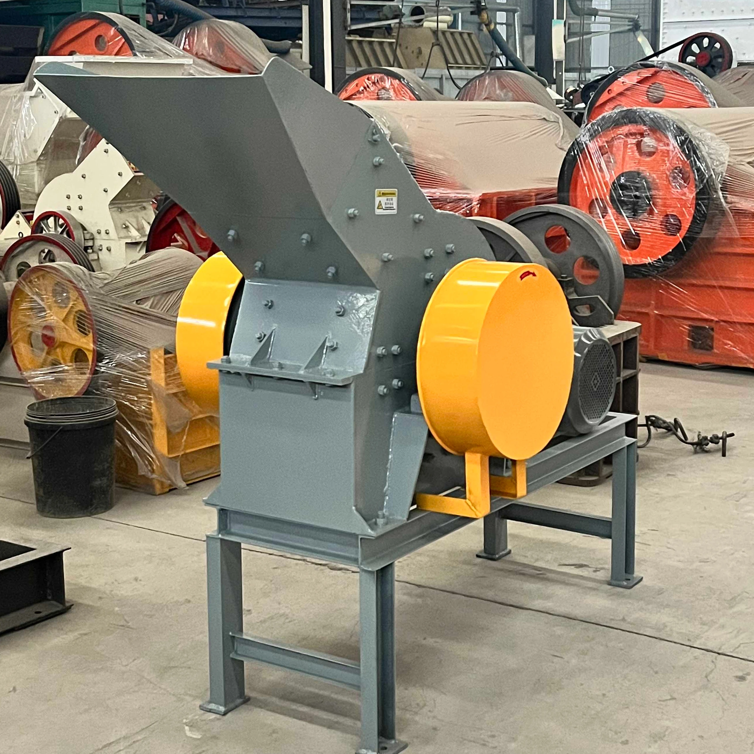 Diesel Engine Hammer Crusher Electric Motor Hard Diamond Crushing Machine for Rock Stone Featuring Components-Bearing Gear
