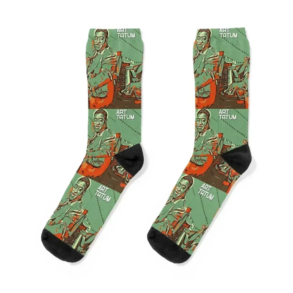 

Art Tatum Socks gifts winter gifts moving stockings Soccer Socks For Man Women's