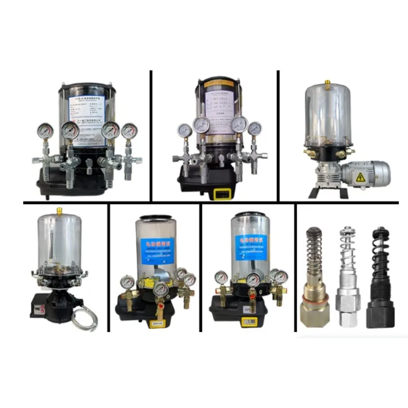 Grease Pump Lubrication Pump Plunger Pair Pump Core Pressure Gauge Industrial Machinery Lubricating Accessories