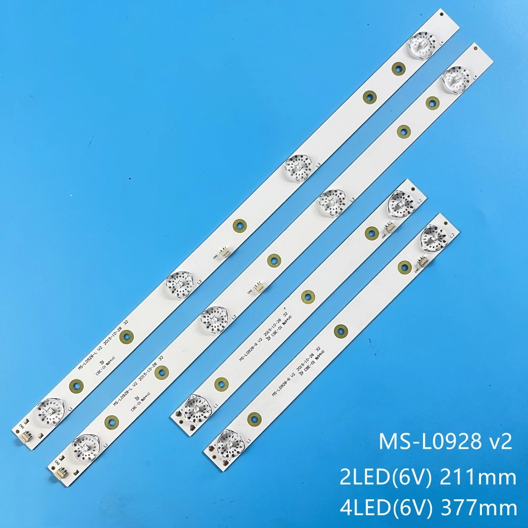 

LED Array Bar For Akira LEA-32P37P 32LED38P AKTV3221 32" LED Backlight Strip JS-D-JP3220-041EC MS-L0928-L MS-L0928-R E32F2000