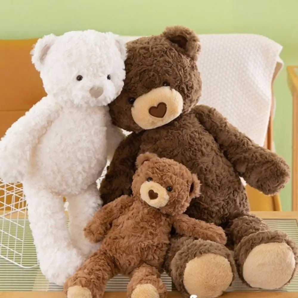 

Sleep Pillow Heart Bear Plush Toy Stuffed Cute Plush Bear Doll Cartoon Soft Stuffed Animal Pillow Girls