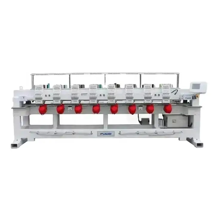 MYSEW MFGS 1508  Automatic High-speed Clothes 8-head 15-  Digital Embroidery Sewing Machines