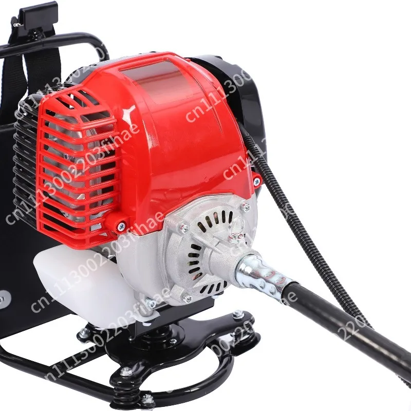 New two-stroke high-power backpack lawn mower household multi-function durable weeding and reclamation