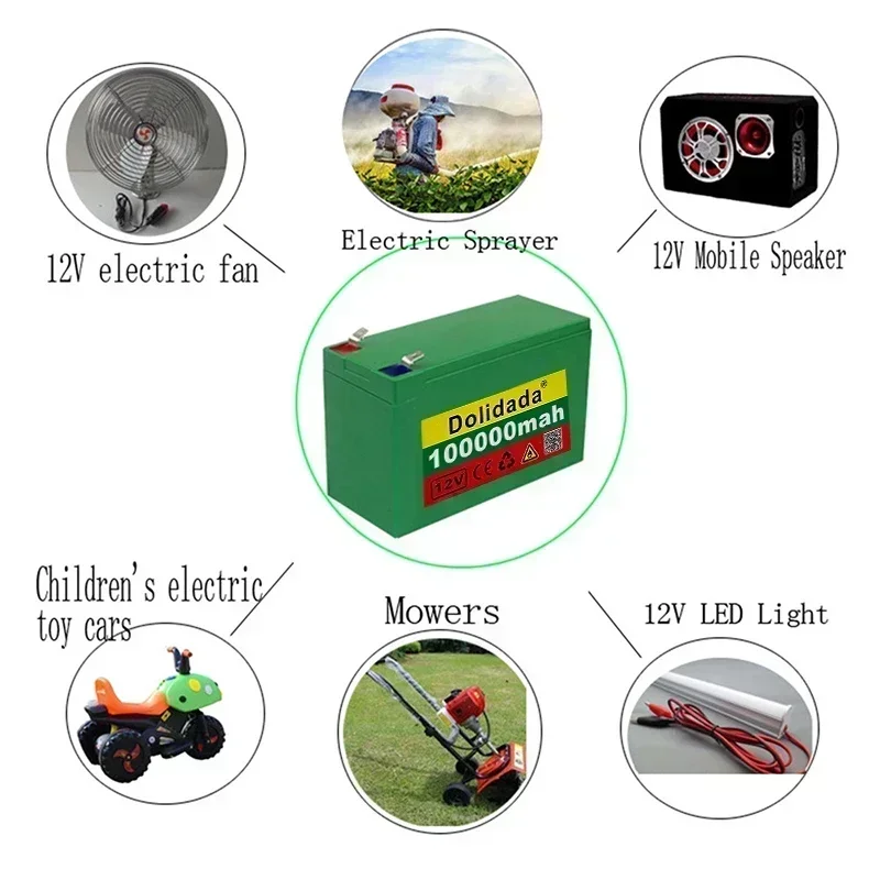 The new 12 volt 3s7p lithium ion battery100Ah is suitable for outdoor lighting of agricultural sprayer sound reserve battery.