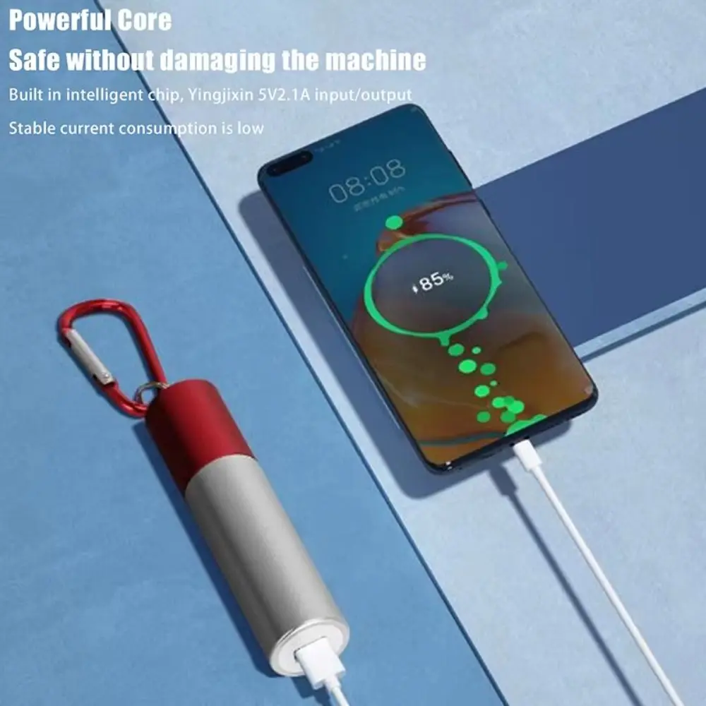 علبة شحن الطاقة العالمية صندوق بطارية محمول فارغ من النوع C USB 18650/21700 بطارية 18650 21700 حامل البطارية