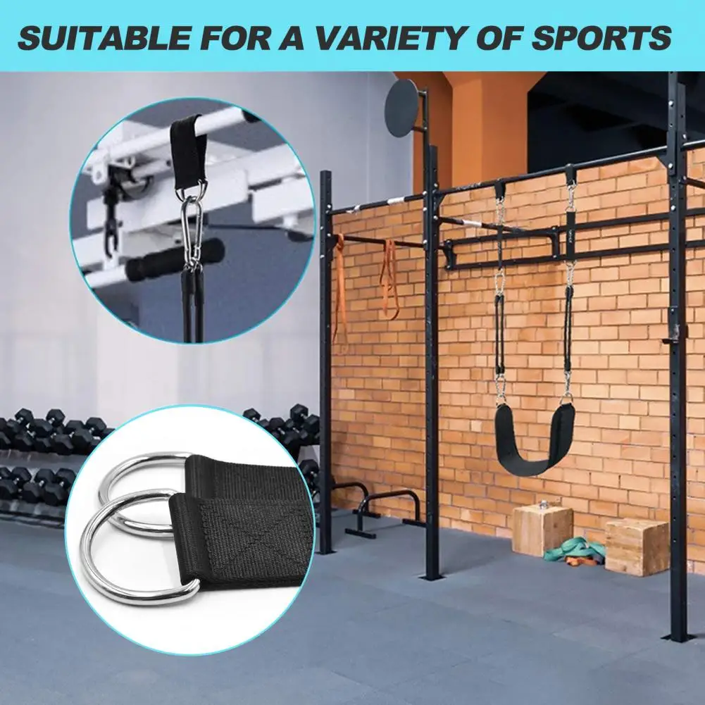 Workout Belts Fitness Accessory Heavy Duty T Bar Row Straps Wear Resistant Fitness Ropes for Strong for Multifunctional