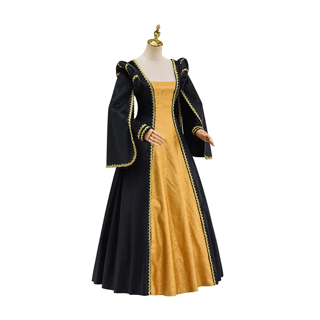 15th-16th Century Tudor Dress Queen Anne Boleyn Costume Ball Gown Women Renaissance Theater Costume 15th-16th Century Tudor Dress Queen Anne Boleyn Costume Ball Gown Women Renaissance Theater Costume