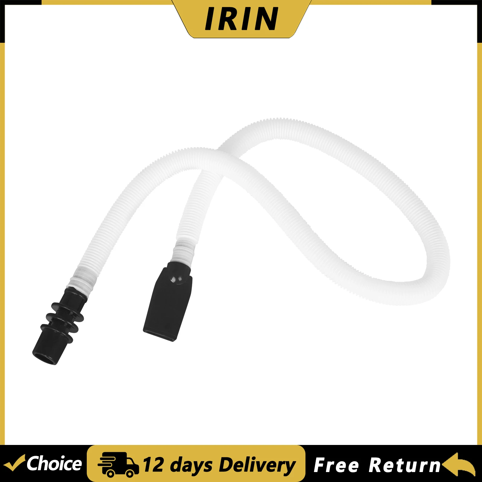 IRIN 32/37 Keys Melodica Mouthpiece Flexible Tube ABS Plastic Melodica Replacement Parts Blowpipe Melodica Parts & Accessories