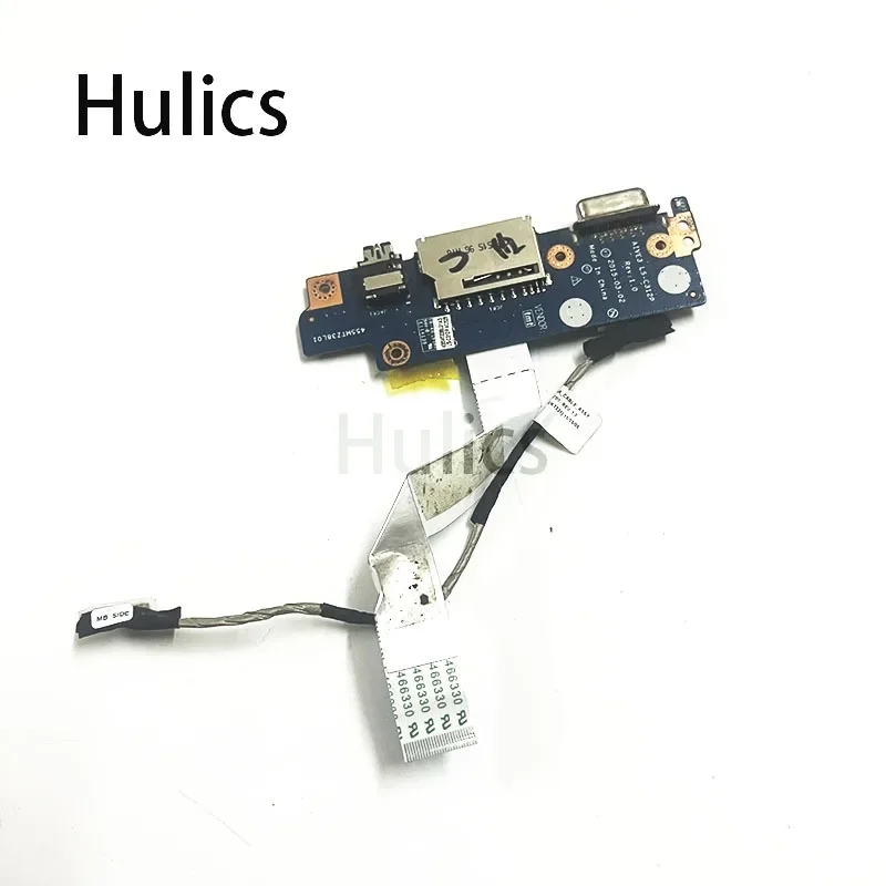 Hulics Used FOR Lenovo E31 E31-70 LAPTOP VGA Audio Jack Board AIVE3 LS-C312P