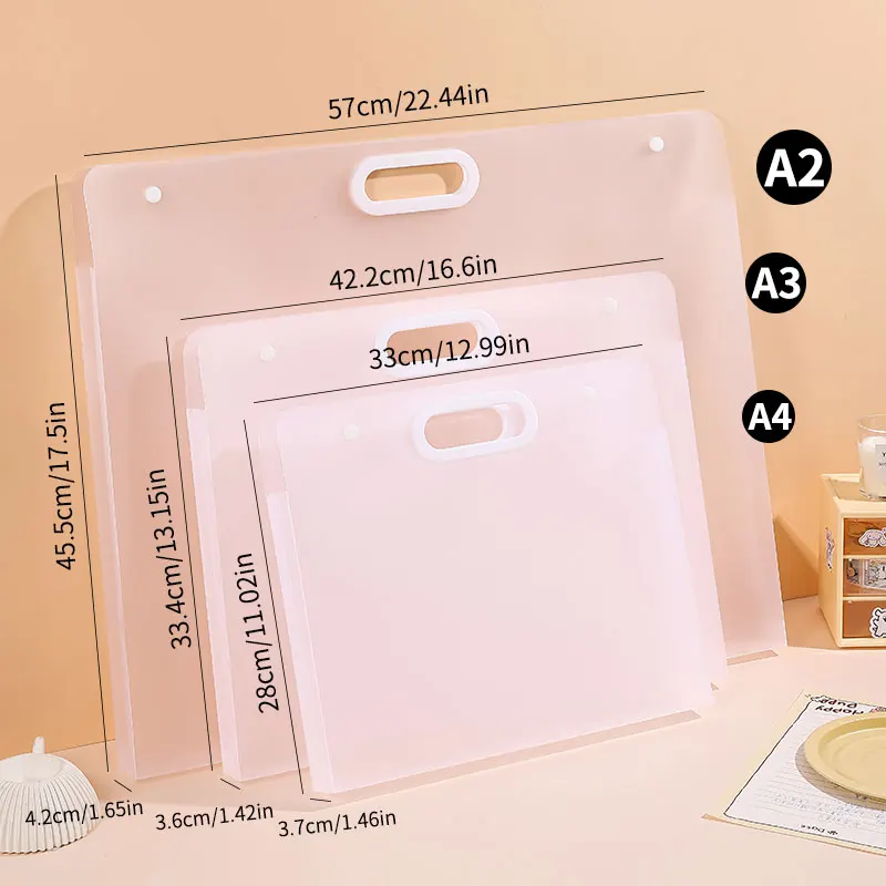 Storage Box For Paintings, Sketches, Photography And Posters, An Ideal Choice For Artists And Designers, Available In A2/A3/A4