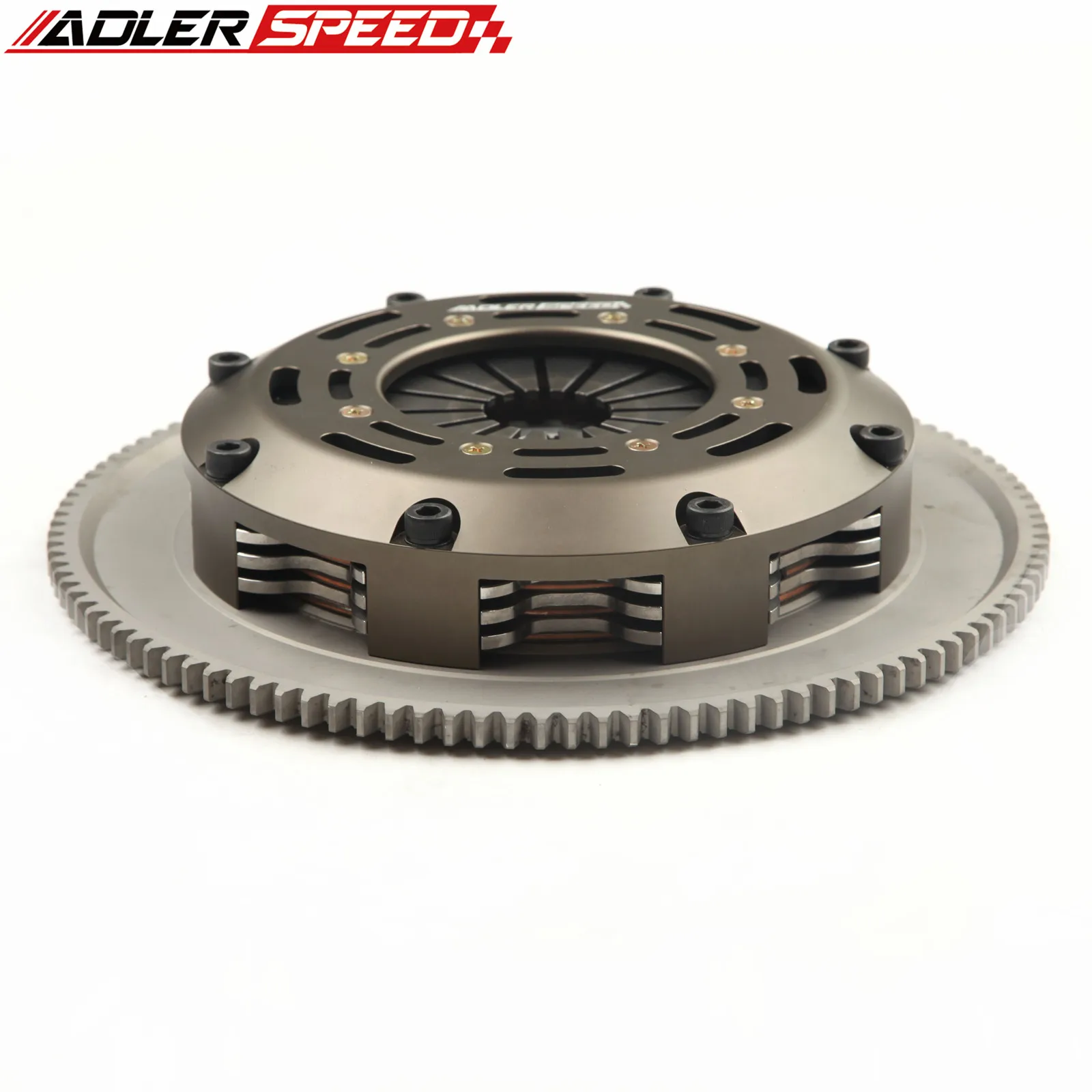 ADLERSPEED Racing Clutch Triple Disc Kit & Flywheel For 2006-2015 HONDA CIVIC 1.8L R18A1