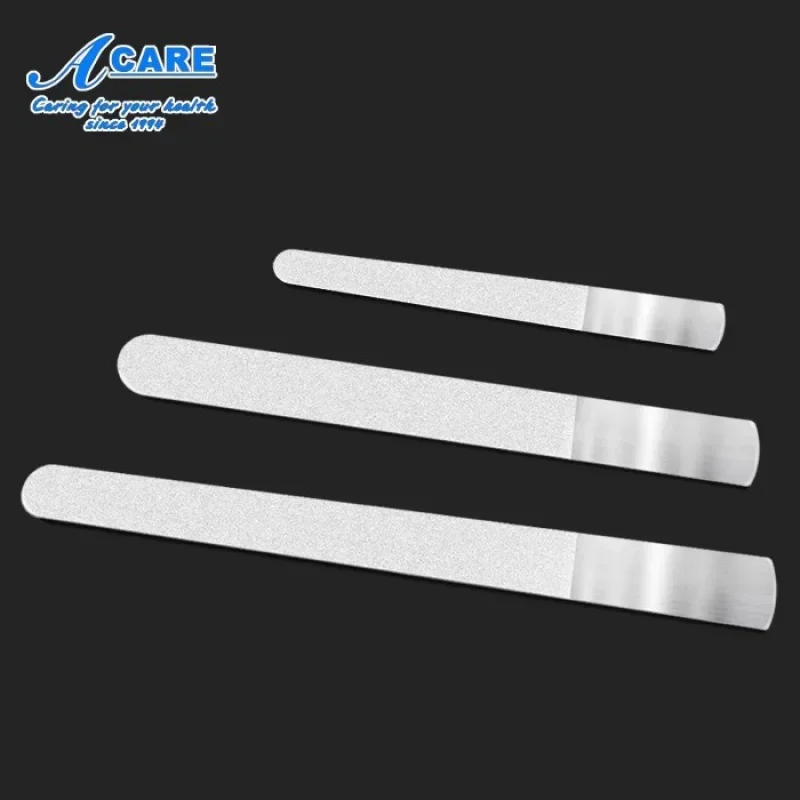 DX01/Nail File/Stainless Steel/F1PQ4-Easy-to-Use Nail Rub Sanding Bar round Head Manicure Implement Repair